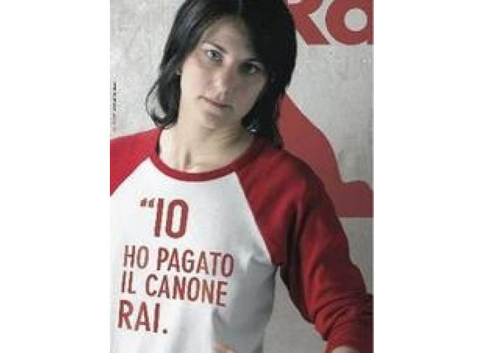 maglietta canone rai maglietta canone rai